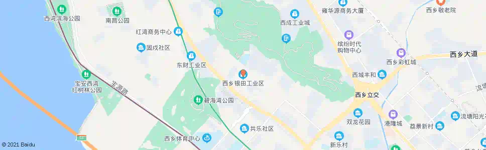 深圳银田工业区_公交站地图_深圳公交_妙搜公交查询2024