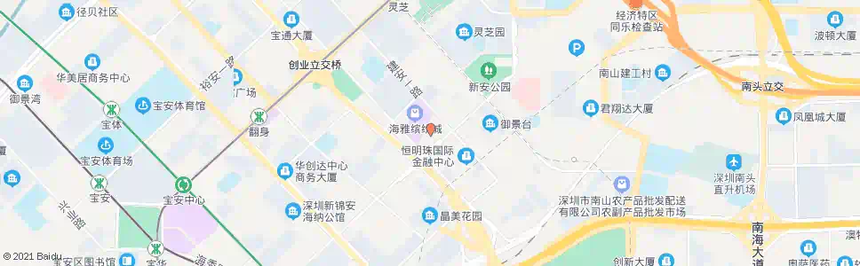 深圳五区市场_公交站地图_深圳公交_妙搜公交查询2024