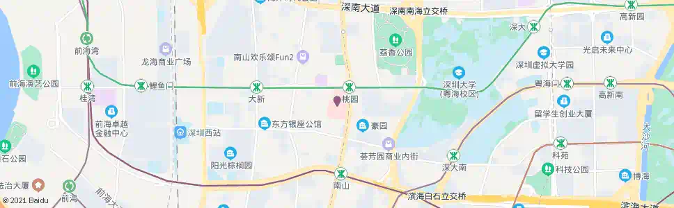 深圳市六医院东_公交站地图_深圳公交_妙搜公交查询2024