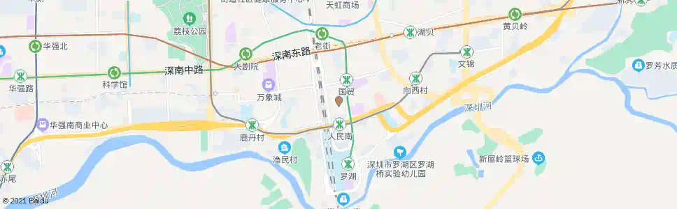 深圳罗湖小学_公交站地图_深圳公交_妙搜公交查询2024