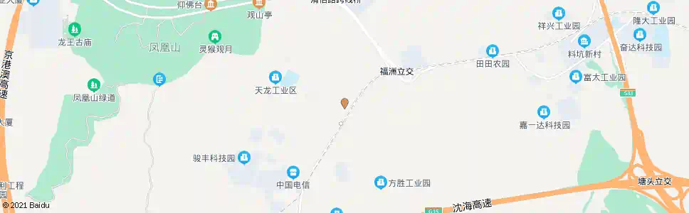 深圳黄麻布村口_公交站地图_深圳公交_妙搜公交查询2024