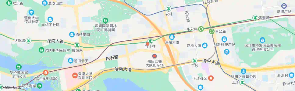 深圳福田交通枢纽_公交站地图_深圳公交_妙搜公交查询2024