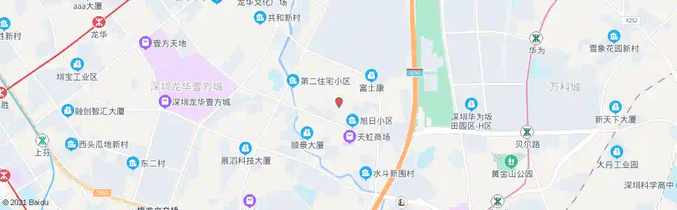 深圳油松工业区_公交站地图_深圳公交_妙搜公交查询2024