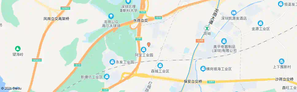 深圳坳背村_公交站地图_深圳公交_妙搜公交查询2024