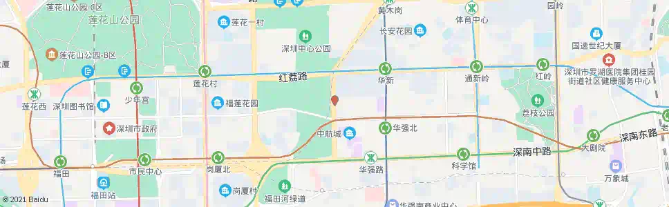 深圳华富路始发站6_公交站地图_深圳公交_妙搜公交查询2024