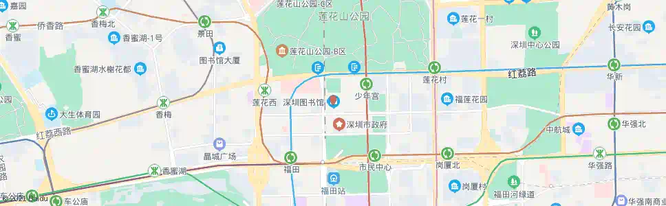 深圳下李朗图书馆_公交站地图_深圳公交_妙搜公交查询2024