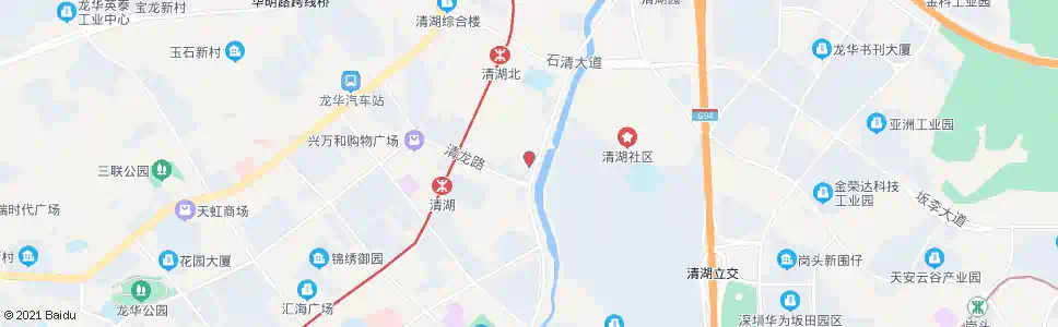 深圳三和隆人才市场_公交站地图_深圳公交_妙搜公交查询2024