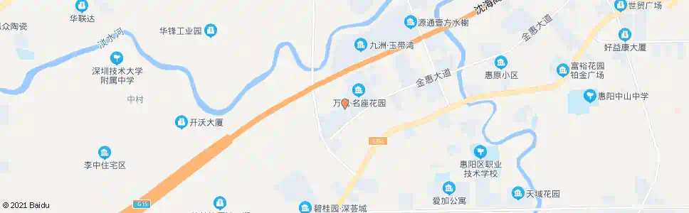 深圳真美制衣厂_公交站地图_深圳公交_妙搜公交查询2024