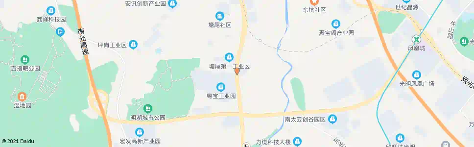 深圳沙井万丰工业区_公交站地图_深圳公交_妙搜公交查询2024