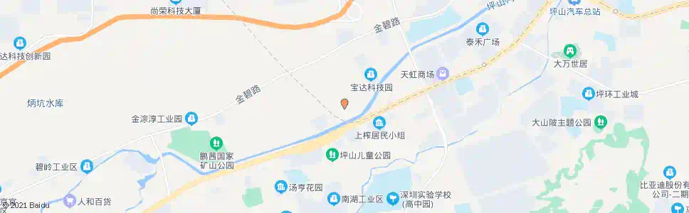 深圳谢屋村_公交站地图_深圳公交_妙搜公交查询2024