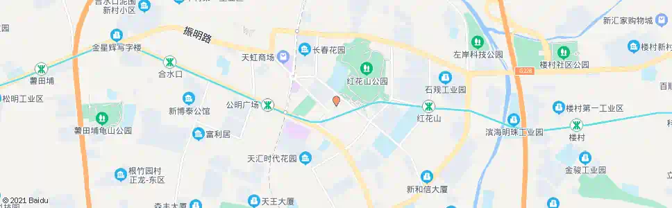 深圳公明中心换乘站1_公交站地图_深圳公交_妙搜公交查询2024