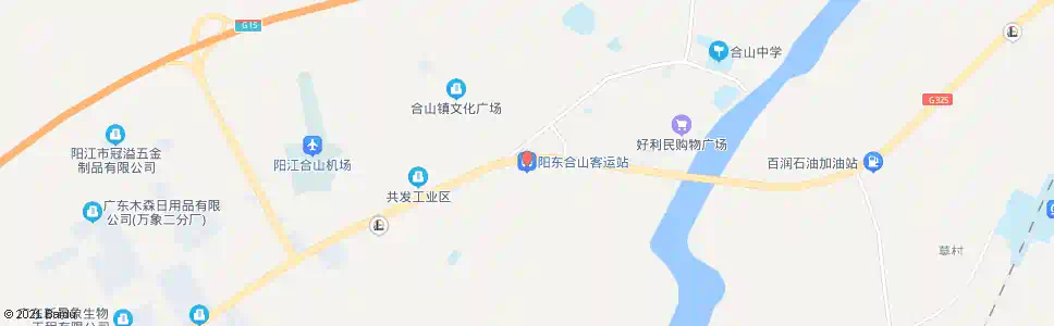 阳江合山客运站_公交站地图_阳江公交_妙搜公交查询2024