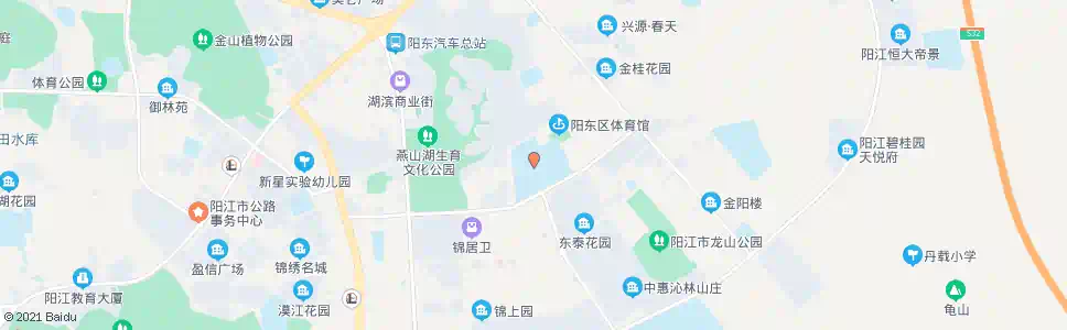 阳江阳东一中_公交站地图_阳江公交_妙搜公交查询2024