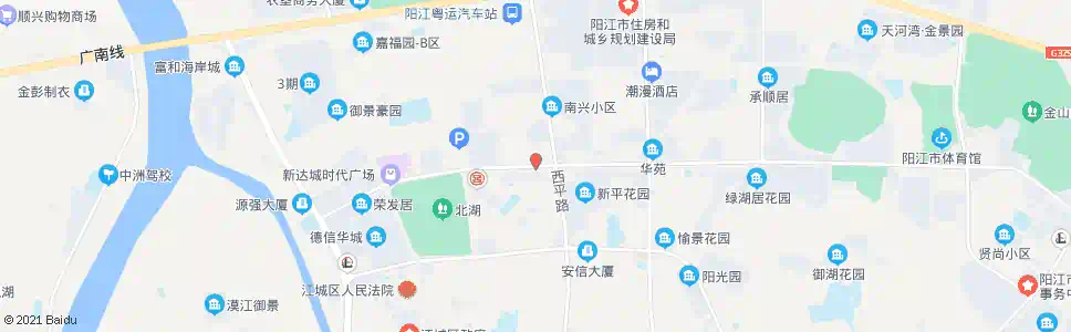 阳江新江雅苑_公交站地图_阳江公交_妙搜公交查询2024