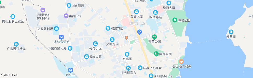 湛江湛新市场_公交站地图_湛江公交_妙搜公交查询2024