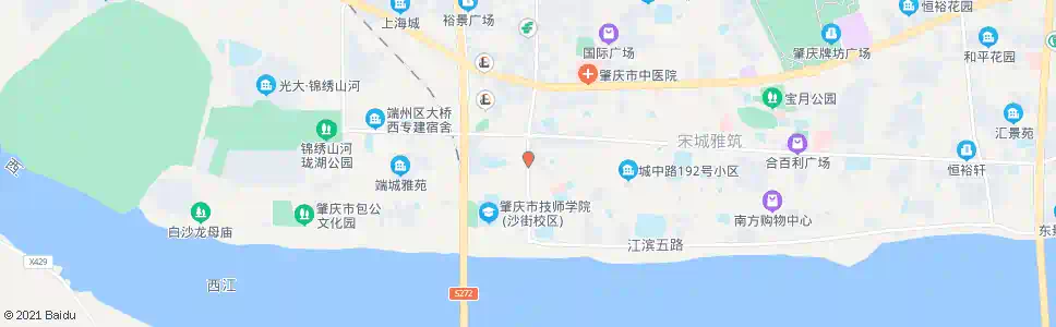 肇庆沙街市场_公交站地图_肇庆公交_妙搜公交查询2024