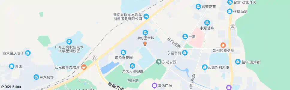 肇庆蓝塘北路口_公交站地图_肇庆公交_妙搜公交查询2024