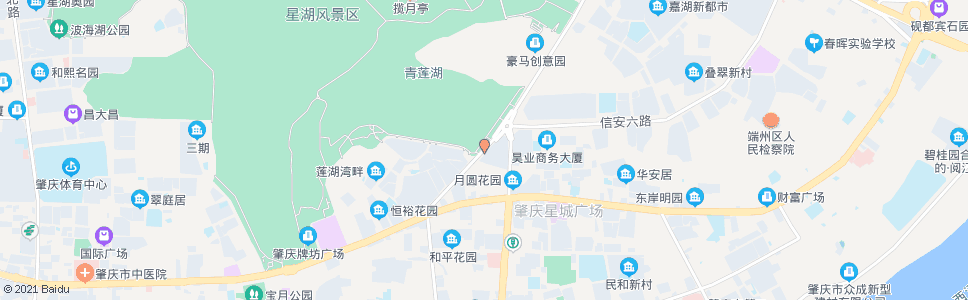 肇庆景山岗_公交站地图_肇庆公交_妙搜公交查询2024