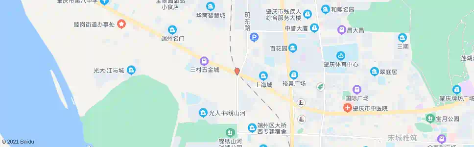 肇庆端州七路_公交站地图_肇庆公交_妙搜公交查询2024