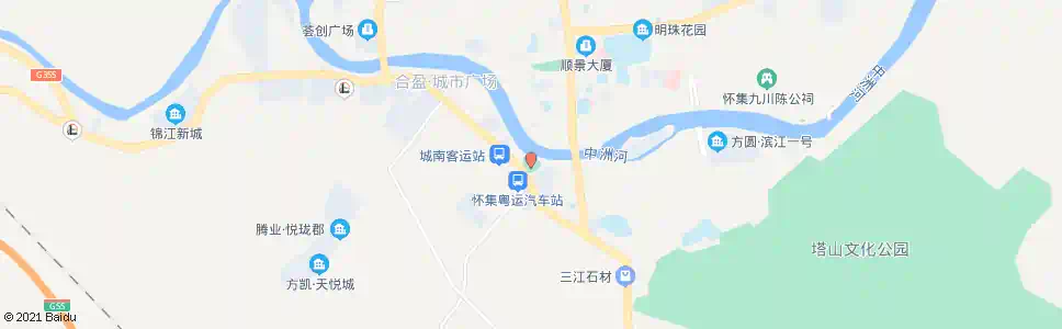 肇庆燕都广场_公交站地图_肇庆公交_妙搜公交查询2024