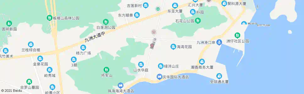 珠海南油大酒店_公交站地图_珠海公交_妙搜公交查询2024