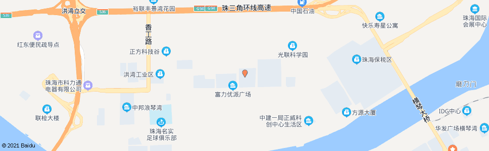珠海康乐保公司_公交站地图_珠海公交_妙搜公交查询2024