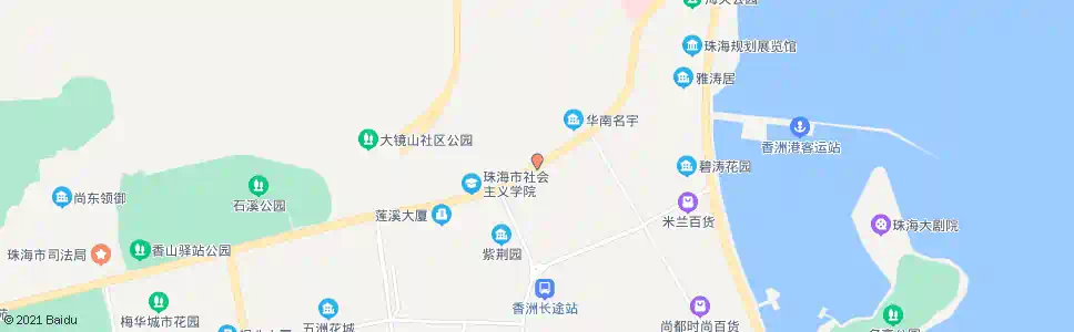 珠海梅华东_公交站地图_珠海公交_妙搜公交查询2024