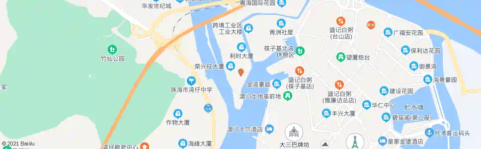 珠海安阜工业区_公交站地图_珠海公交_妙搜公交查询2024