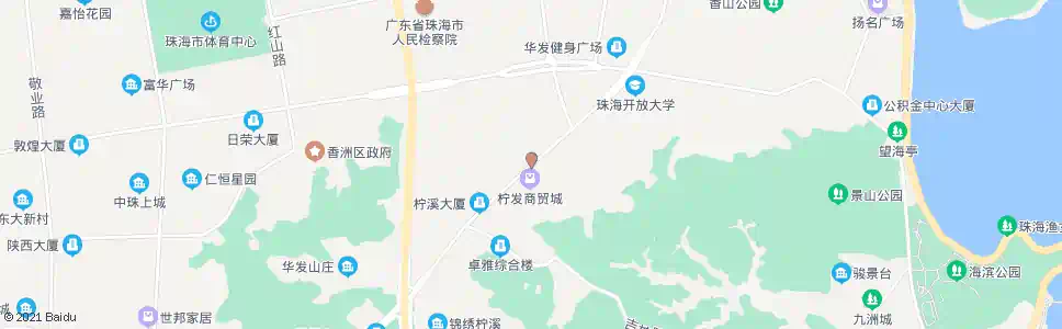 珠海香宁花园_公交站地图_珠海公交_妙搜公交查询2024