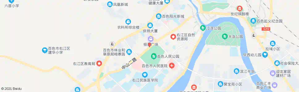 百色水厂_公交站地图_百色公交_妙搜公交查询2024