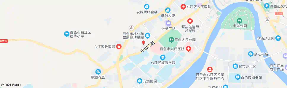 百色百家汇_公交站地图_百色公交_妙搜公交查询2024