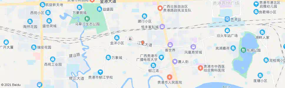 贵港石羊塘市场_公交站地图_贵港公交_妙搜公交查询2024