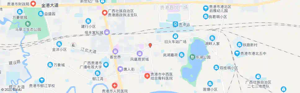 贵港祥隆商城_公交站地图_贵港公交_妙搜公交查询2024