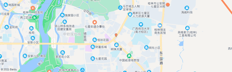 桂林三里店广场北口_公交站地图_桂林公交_妙搜公交查询2024