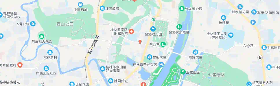 桂林十字街(解放西路)_公交站地图_桂林公交_妙搜公交查询2024