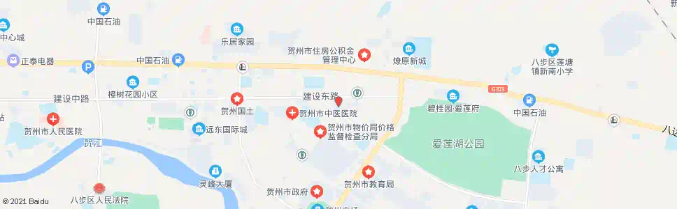 贺州国际酒店_公交站地图_贺州公交_妙搜公交查询2024