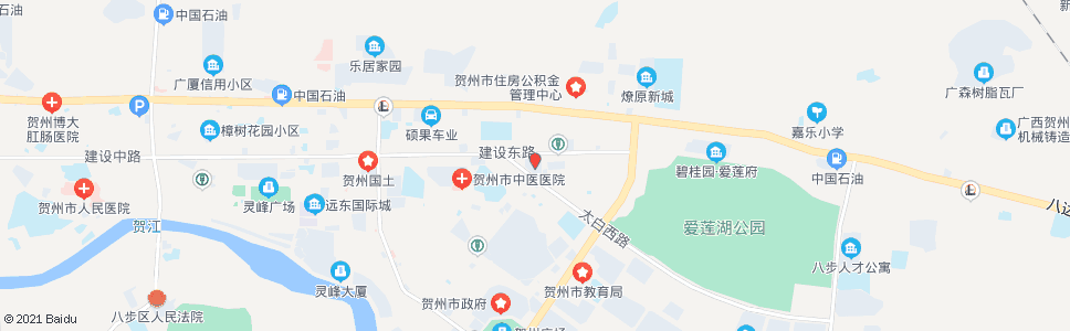 贺州新世纪酒店_公交站地图_贺州公交_妙搜公交查询2024