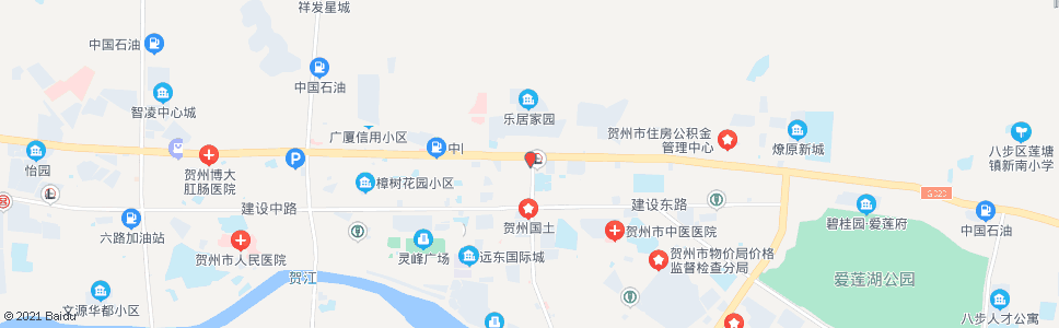 贺州汽车东站_公交站地图_贺州公交_妙搜公交查询2024