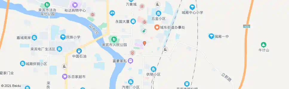 来宾来宾宾馆_公交站地图_来宾公交_妙搜公交查询2024