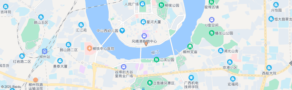 柳州风情港_公交站地图_柳州公交_妙搜公交查询2024