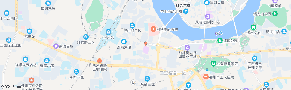 柳州延安大酒店(汽车总站)_公交站地图_柳州公交_妙搜公交查询2024