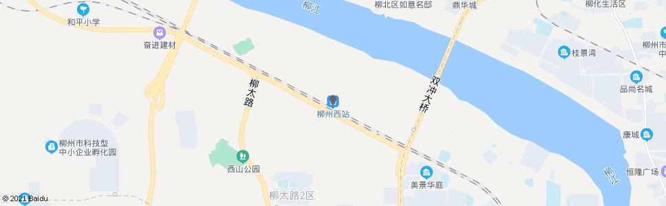 柳州南环路西_公交站地图_柳州公交_妙搜公交查询2024