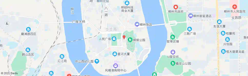 柳州市中医院_公交站地图_柳州公交_妙搜公交查询2024