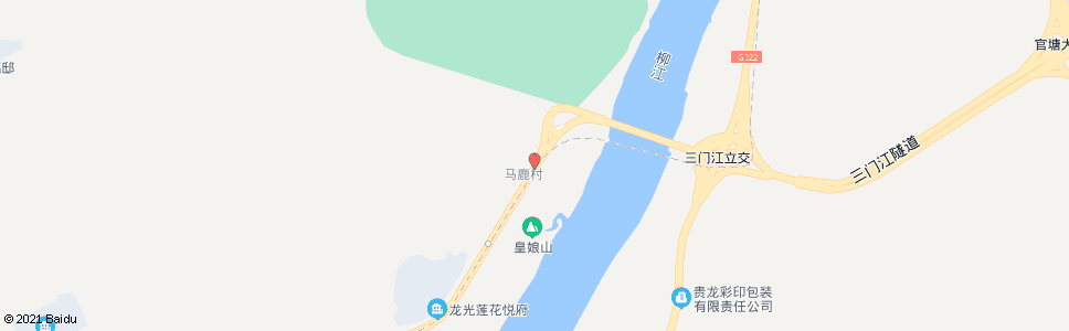 柳州三门江大桥西_公交站地图_柳州公交_妙搜公交查询2024