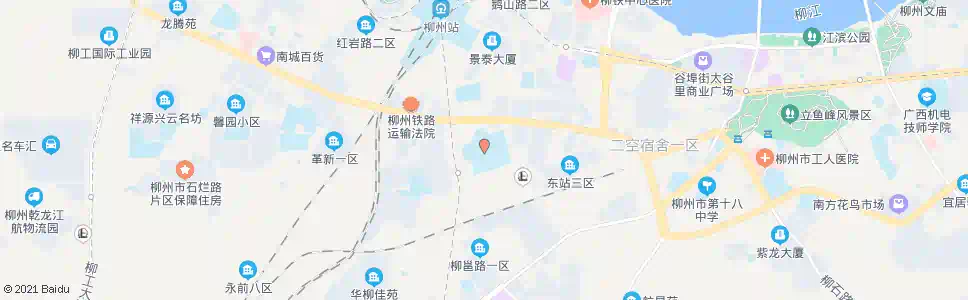 柳州市一中_公交站地图_柳州公交_妙搜公交查询2024