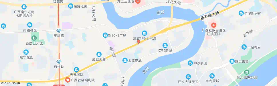 南宁白沙市场_公交站地图_南宁公交_妙搜公交查询2024