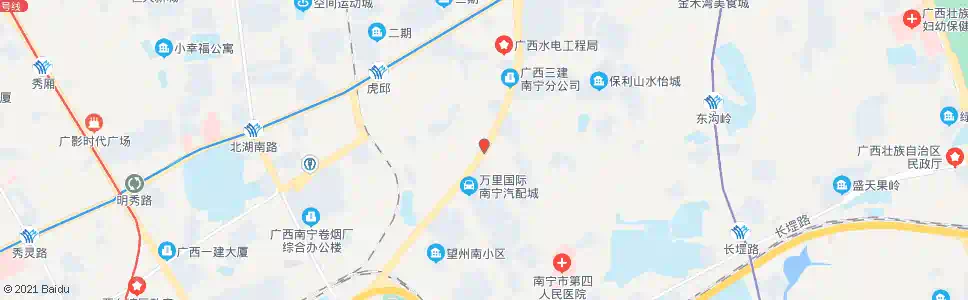 南宁望州路中_公交站地图_南宁公交_妙搜公交查询2024