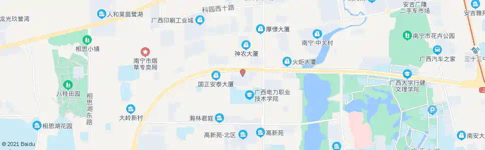 南宁南二科园路口_公交站地图_南宁公交_妙搜公交查询2024