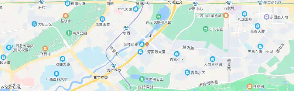 南宁市中级法院_公交站地图_南宁公交_妙搜公交查询2024