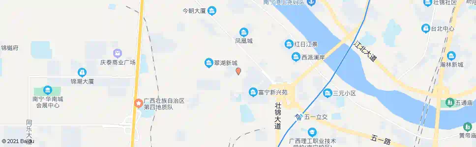 南宁五一站_公交站地图_南宁公交_妙搜公交查询2024